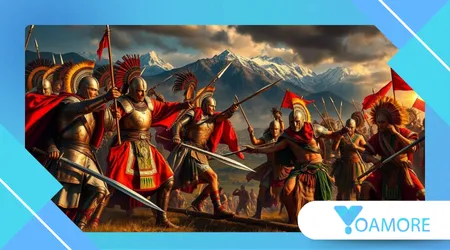 The Battle of Cajamarca and the Fall of the Inca Empire.