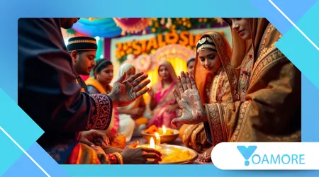 The Henna Rituals of Middle Eastern Weddings.