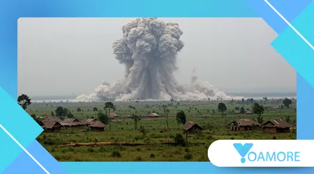 explosion of Lake Nyos