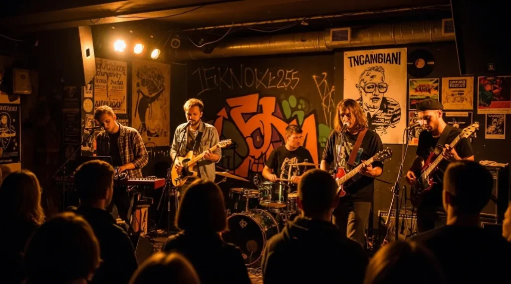 underground culture of DIY musicians