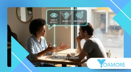 When Language Forces You to Mention If You Saw It Yourself