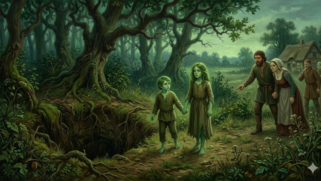 The Mysterious Green Children of Woolpit