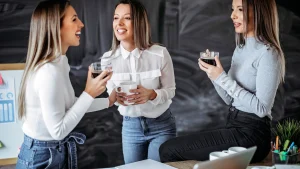 The Shared Language of Repeated Small Talk