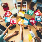 The Social Dynamics of Communities Built Around Absence
