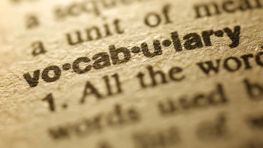 traditional craft vocabularies