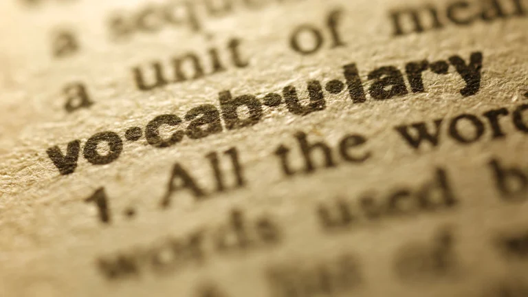 traditional craft vocabularies